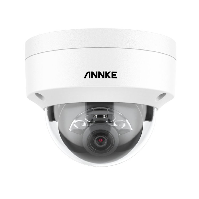 12MP IP PoE antivandal turret kamera, bílá, H