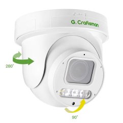 8MP IP PoE otočná kamera, 5x optický zoom, Vid