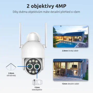 Duální wifi kamera