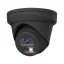 8MP IP PoE kamerový set, 4 turret černé kamery, Hik