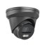 8MP IP PoE turret kamera, černá, H