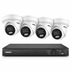8MP IP PoE kamerový set ANNKE NeuTracis, 4 kamery, AI vyhledávání, 2TB HDD