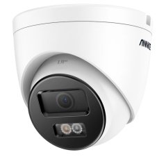 8MP IP PoE turret kamera, bílá, H