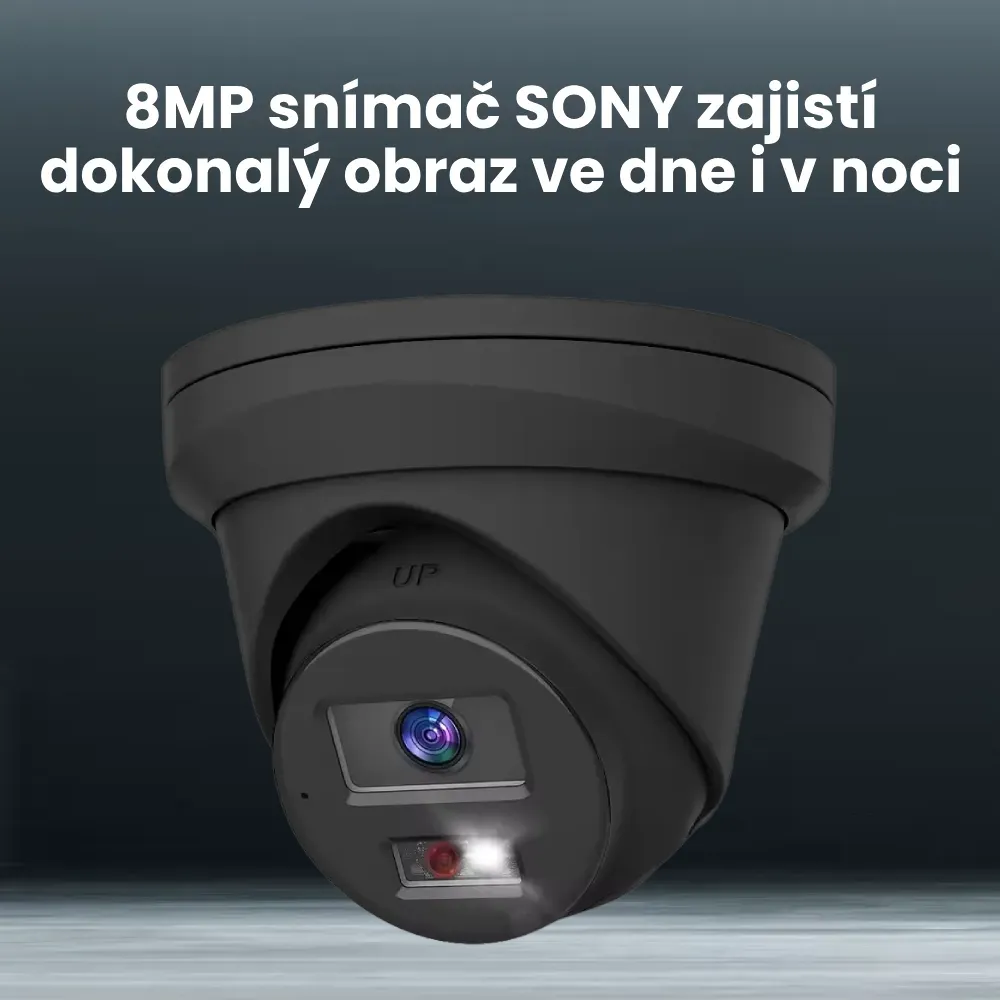 8MP IP turret PoE kamera