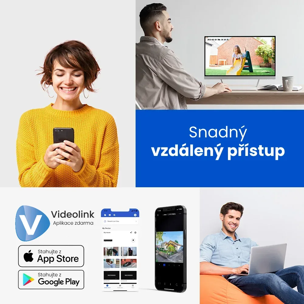 Videolink - Aplikace pro vzdálený dohled v češtině