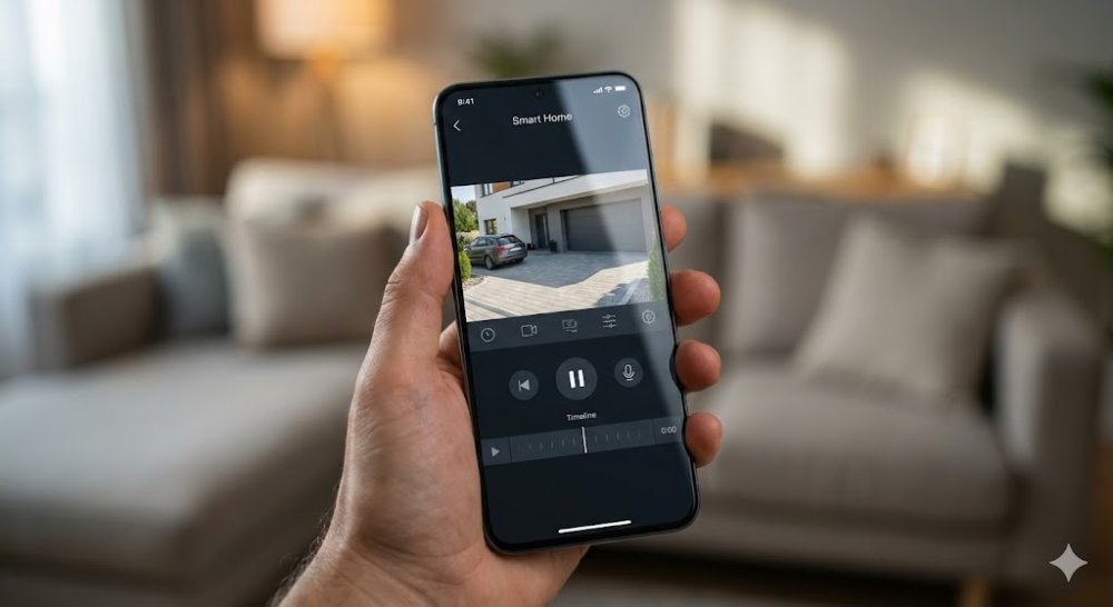 Pohled na aplikaci v mobilu