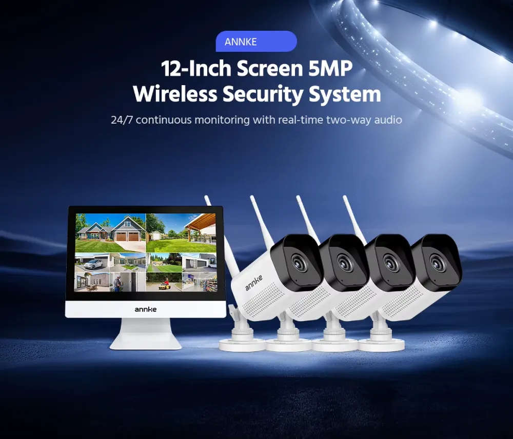 Annke 12 inch LCD WiFi System