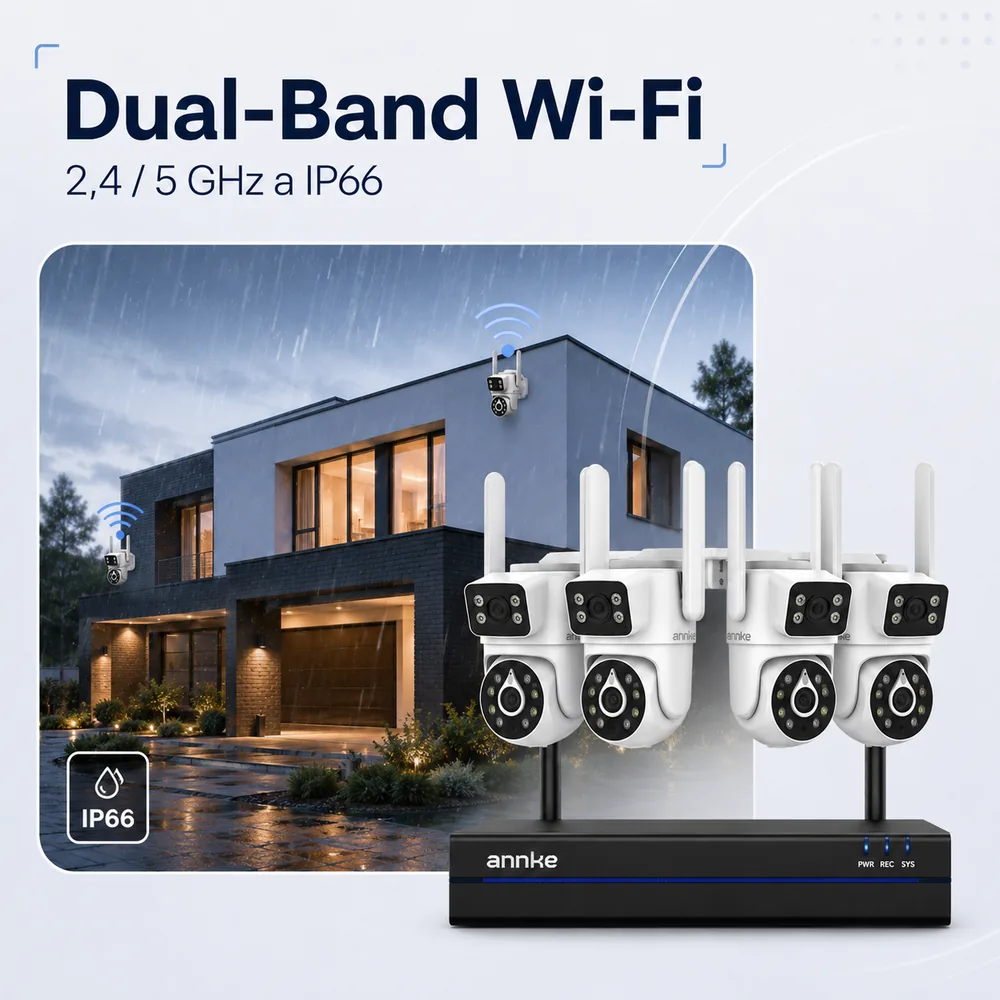 ANNKE WCDS400 Dual-Band WiFi a IP66