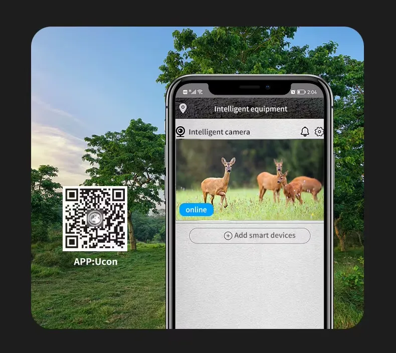 Fotopast Smartip 4G se solárem | Noční vidění, 4MP, mobilní aplikace