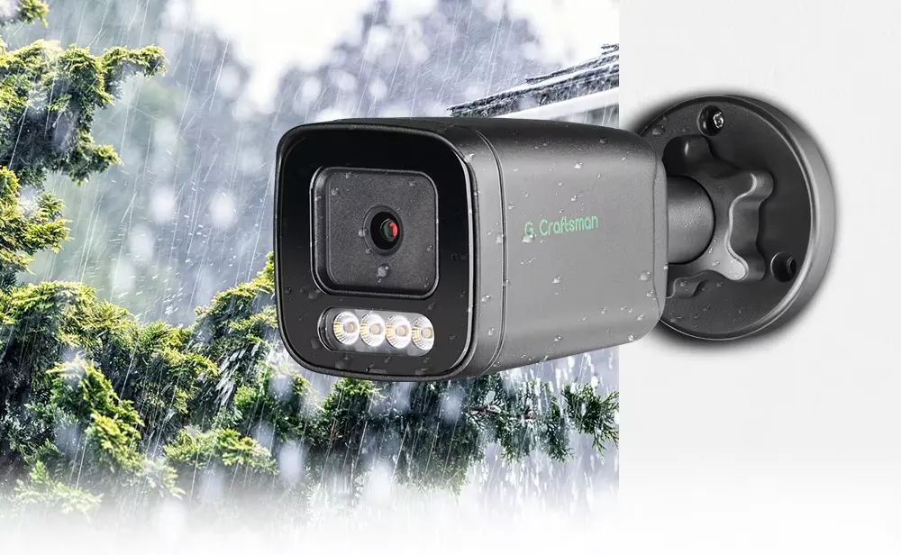 Vid 5MP IP PoE kamera, IP66