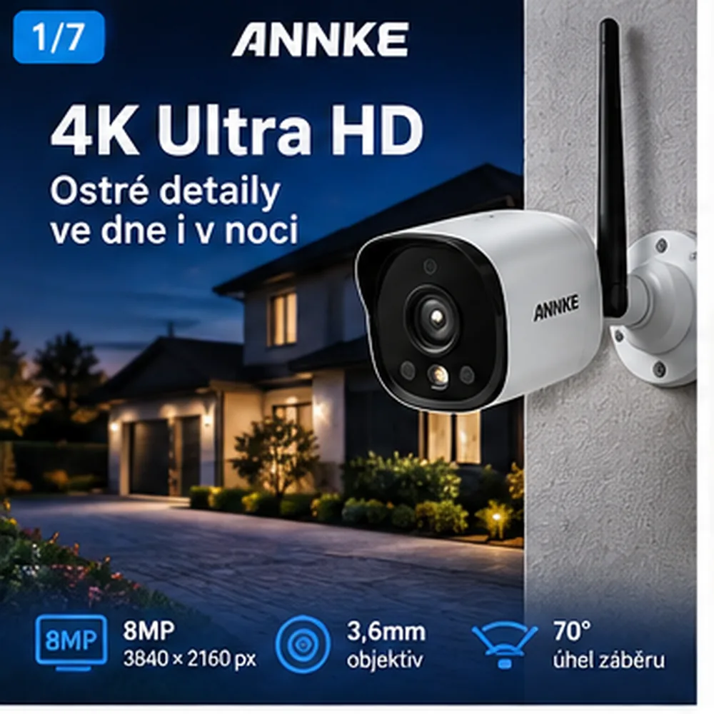 ANNKE WTL800 4K Ultra HD obraz