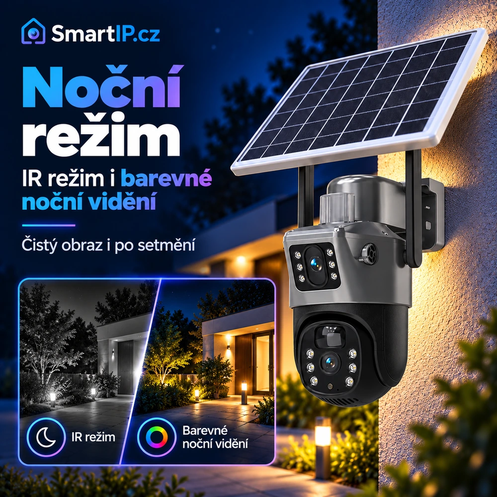 IR a barevné noční vidění