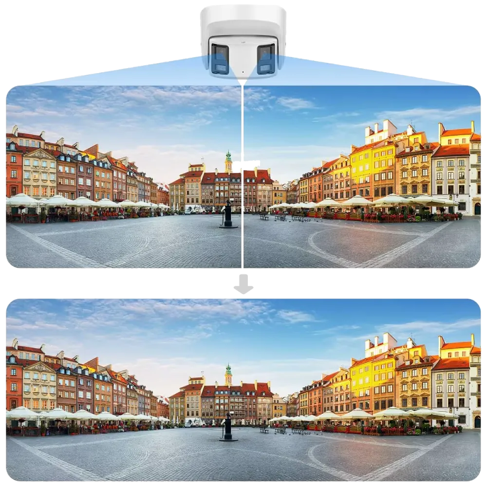 180 stupňů záběr