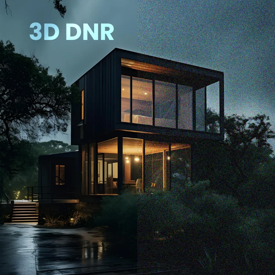 Technologie 3D DNR, pokročilé vyhlazování šumu